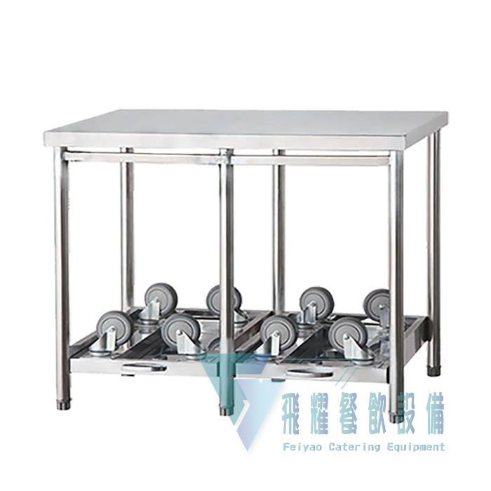 ST-073 不銹鋼雙飯鍋車台