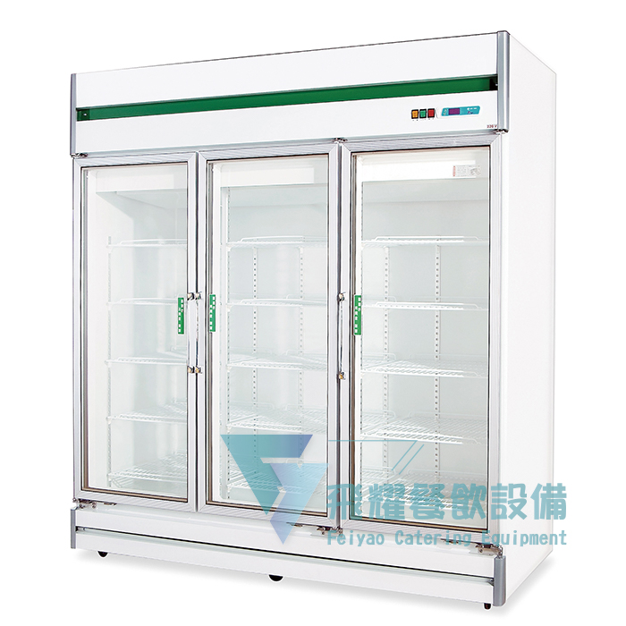 SRS-392 三門玻璃展示櫃